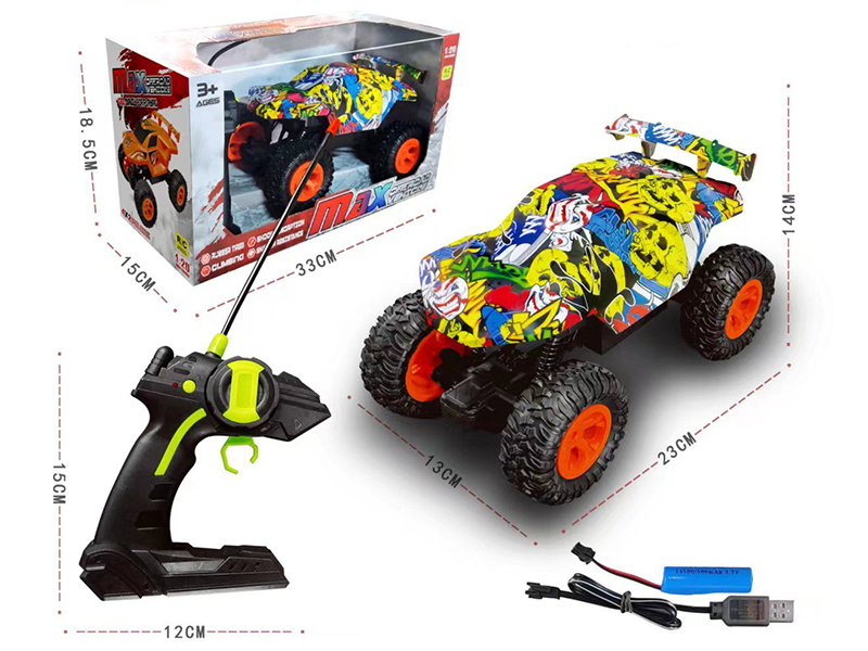 4-Channel Climbing Remote Control Car