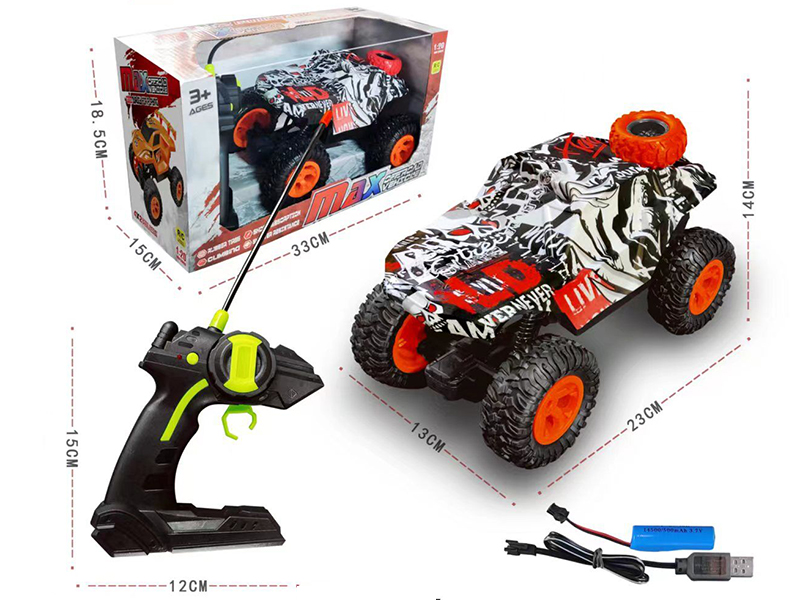 4-Channel Climbing Remote Control Car