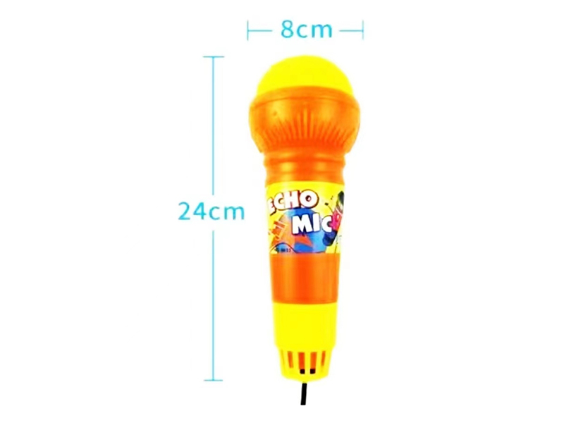 Large Echo Microphone Toy With Light(4 Colors Mixed)
