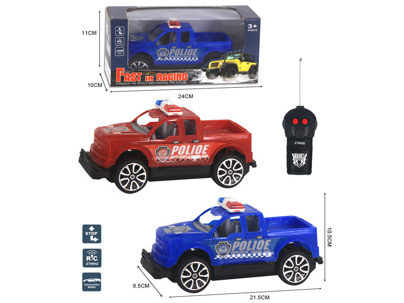 2Ch R/C Off Road Pickup Truck  (Police Version)