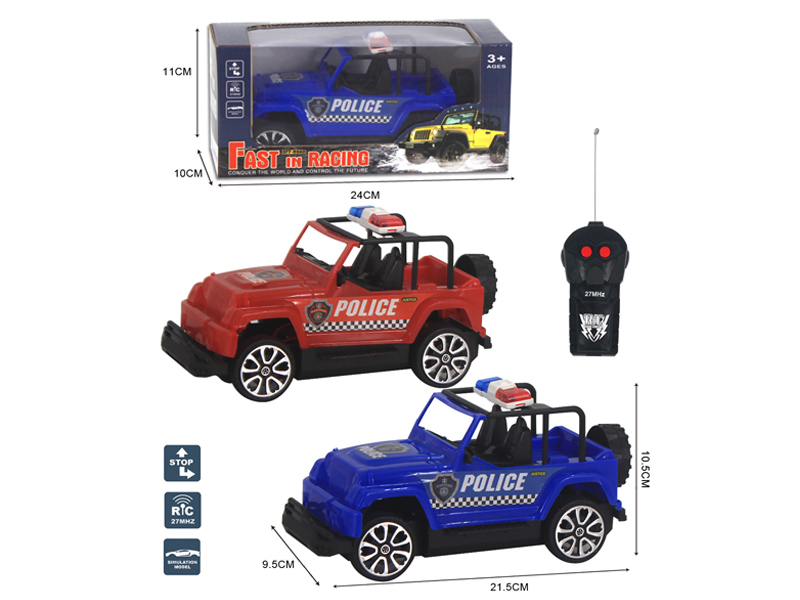 2Ch R/C Off Road Wrangler (Police Version)