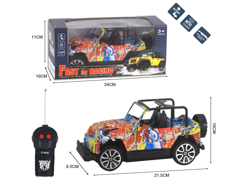 2Ch R/C Off Road Wrangler (Graffiti Version)