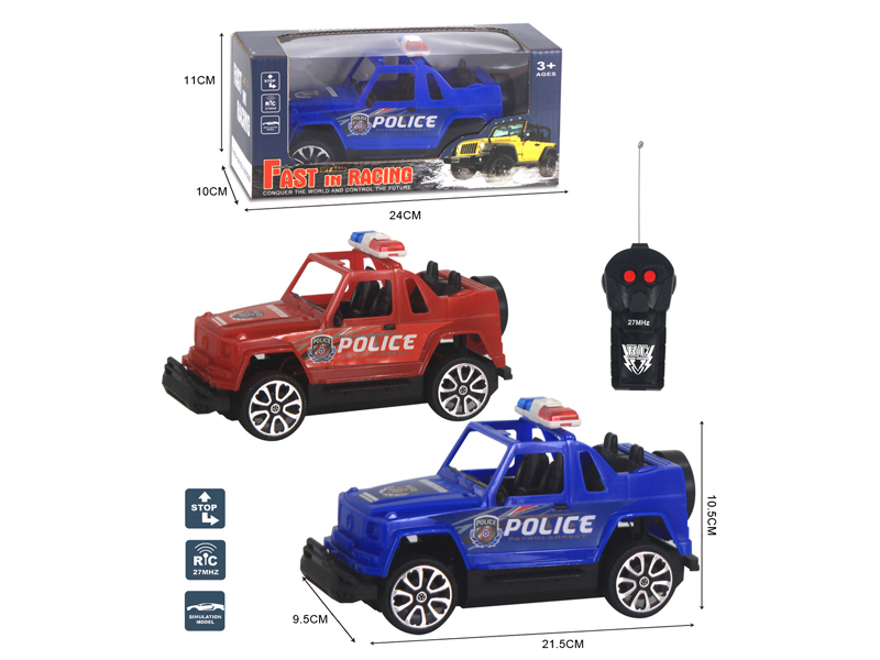 2Ch R/C Big G Off-Road Mercedes Benz (Police Version)