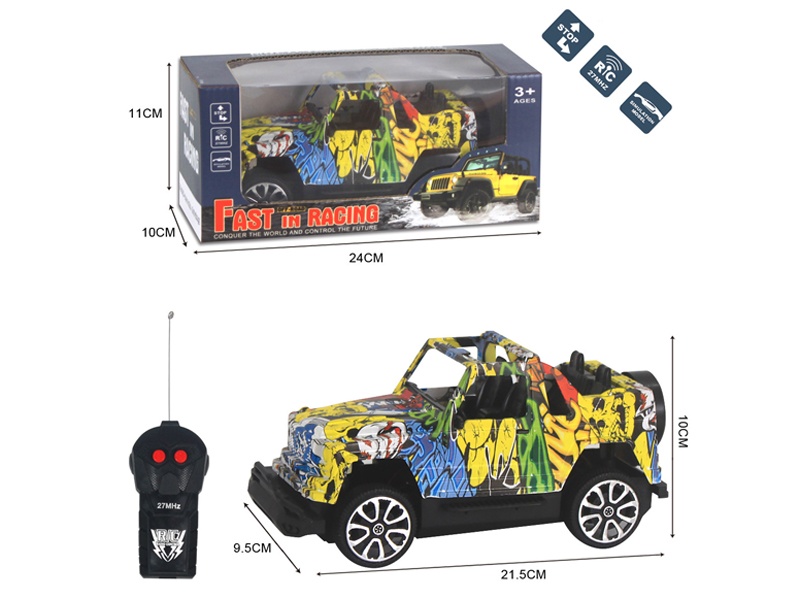 2Ch R/C Big G Off-Road Mercedes Benz (Graffiti Version)