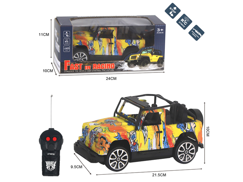 2Ch R/C Off Road Land Rover (Graffiti Version)