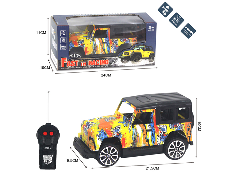 2Ch R/C Off Road Land Rover (Graffiti Version)
