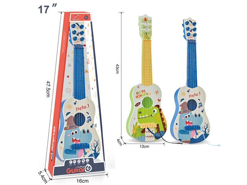17 Inch Cartoon Guitar Toy
