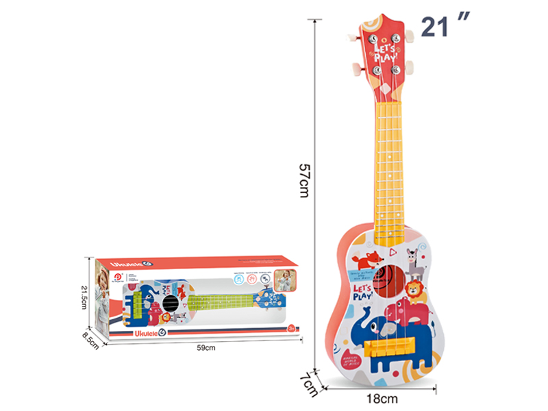 21 Inch Elephant Yukriri Guitar Toy