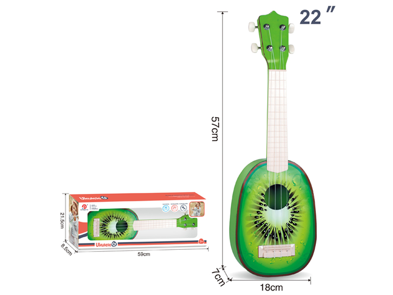 22 Inch Cartoon Fruit Yukrili Guitar Toy