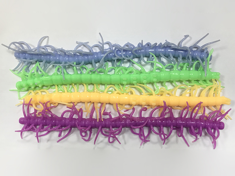 4 Color Centipede Decompression Toys 12pcs