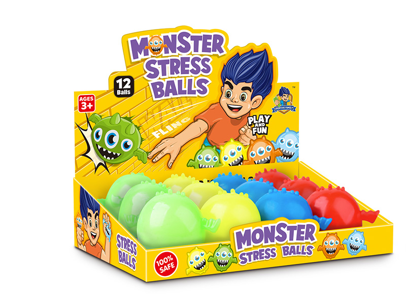 Monster Stress Balls 12pcs