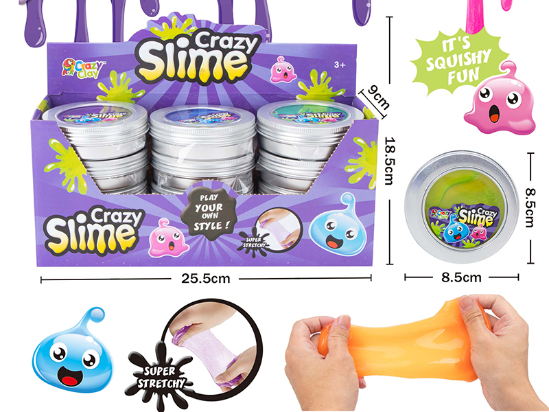 Crazy Slime 12pcs