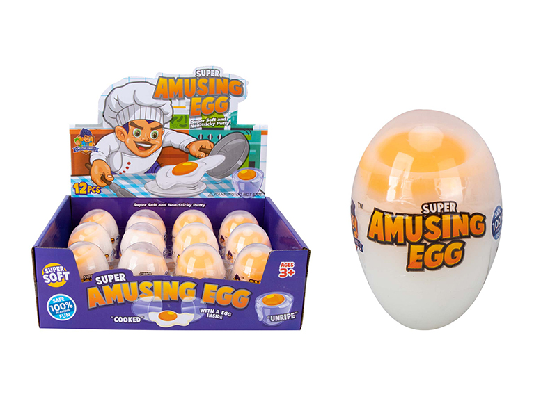 Slime Super Amusing Egg 12pcs