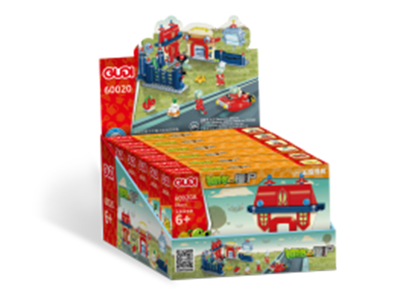 Plants Vs. Zombies Series Future World Scene Building Blocks(6)