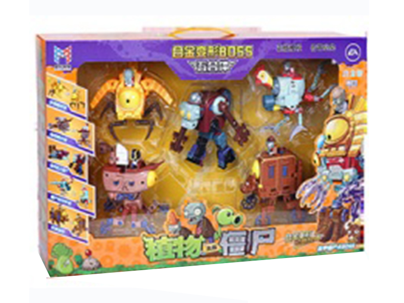 Plants Vs. Zombies Series Transformation Toys