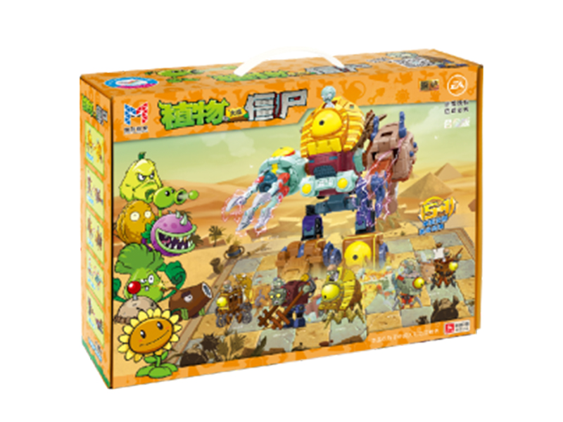 Plants Vs. Zombies Series Transformation Toys 5 In 1