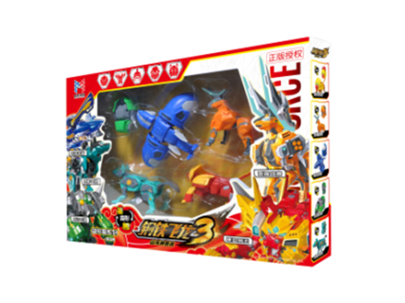 Dragon Force Series Transformation Toys 5pcs