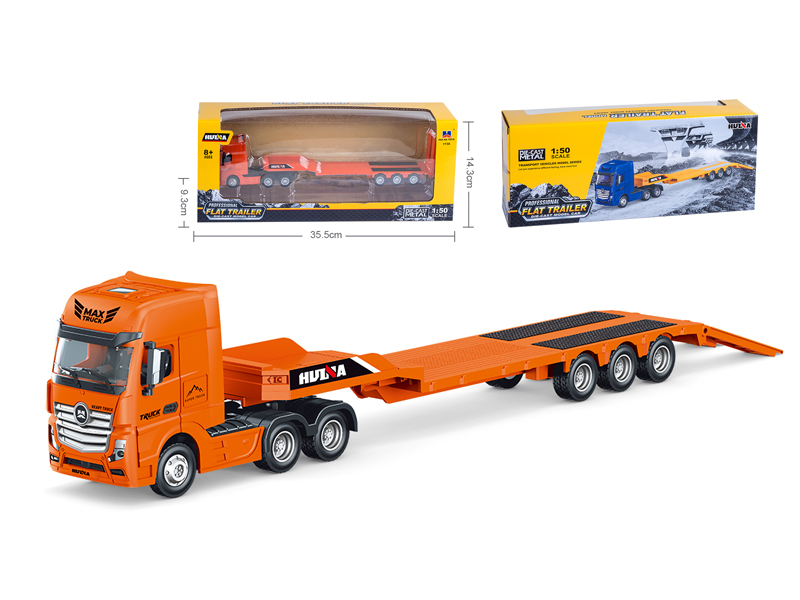 1:50 Half Alloy Platform Trailer