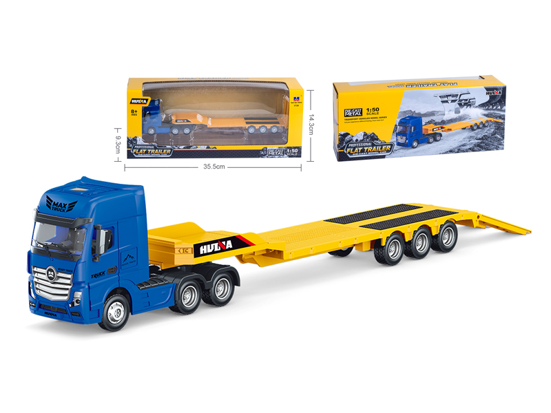 1:50 Half Alloy Platform Trailer