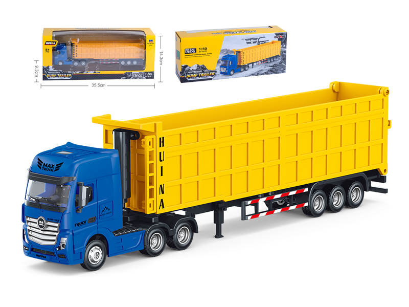 1:50 Half Alloy Dump Trailer