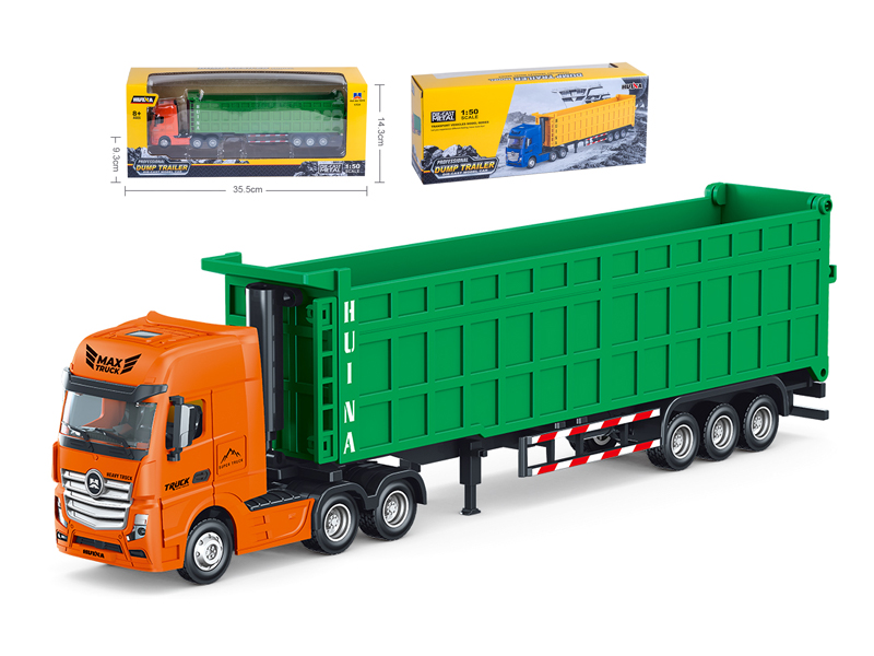 1:50 Half Alloy Dump Trailer
