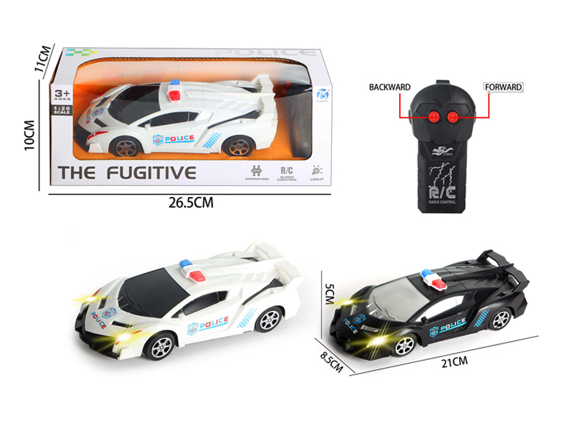 2Ch R/C Lamborghini Police Car With Light
