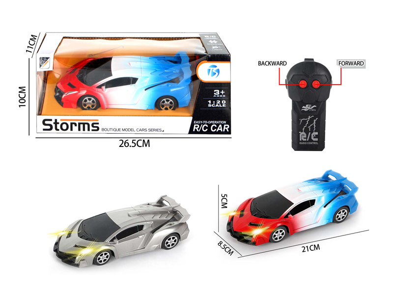 2Ch R/C Three Color Lamborghini With Light