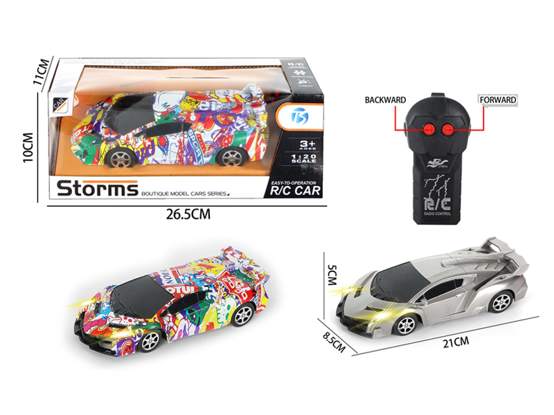 2Ch R/C Water Transfer Printed Lamborghini With Light