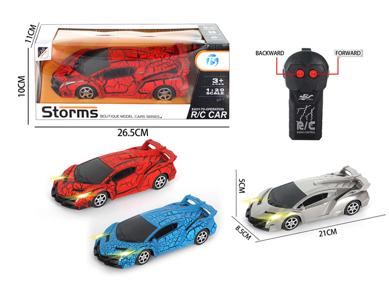 2Ch R/C Crack Lamborghini With Light