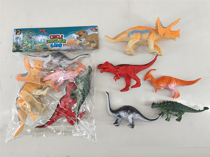5Pcs Pvc Dinosaur Toy Set