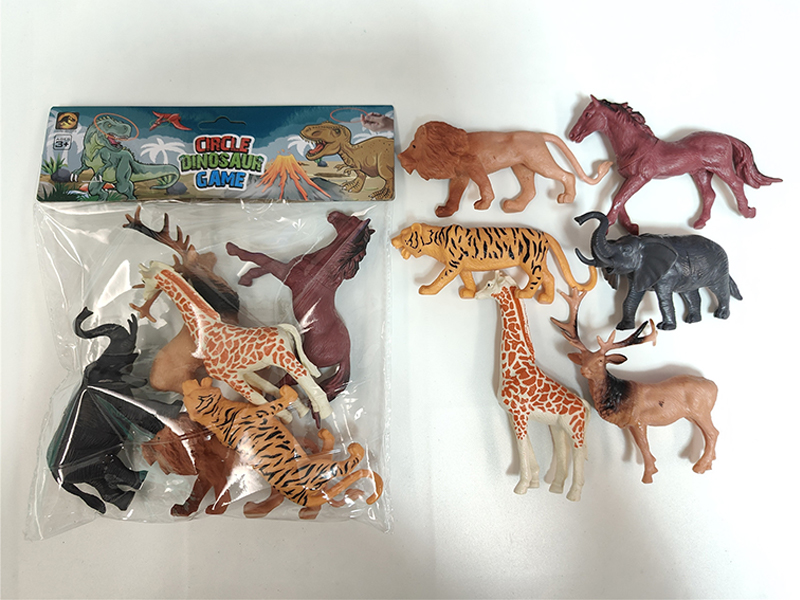 6Pcs Pvc Animals Toy Set