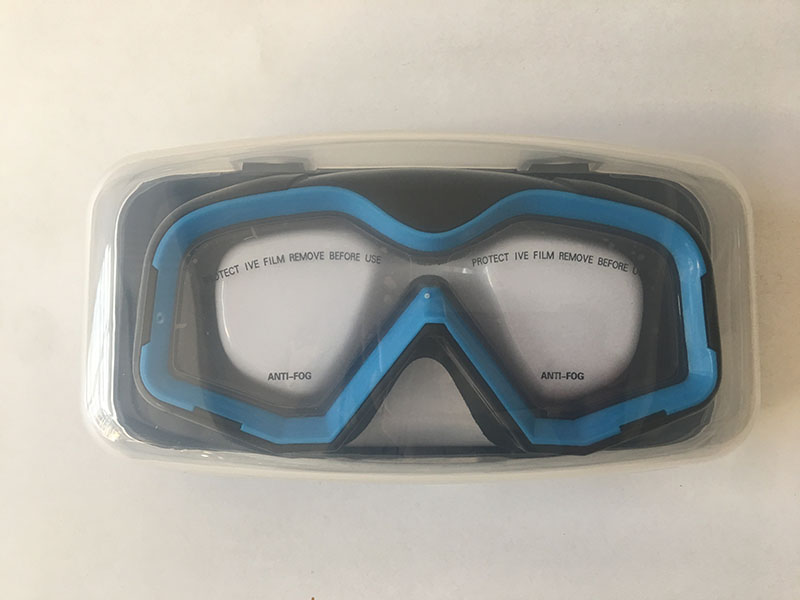 Professional Large Frame Silicone Anti-Fog Swimming Goggles