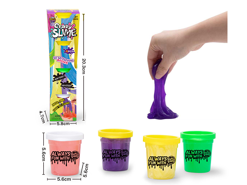 1oz 4 Colors Puff Slime