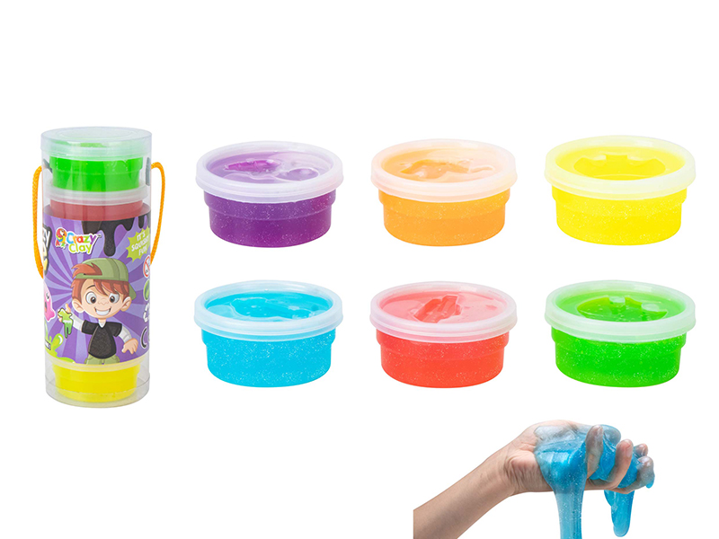 2oz 6 Colors Crazy Slime