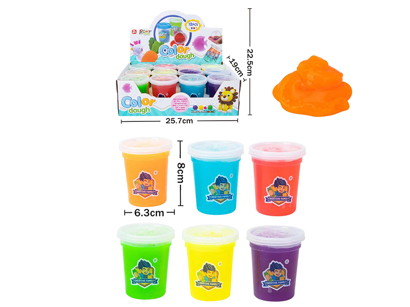 3oz Crystal Clay 12pcs