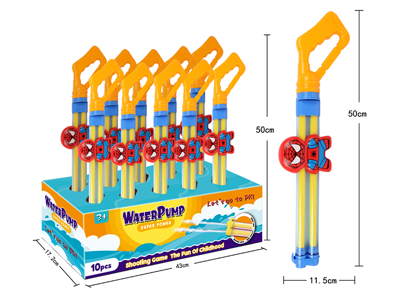 10Pcs Spider-Man Water Cannon Toy