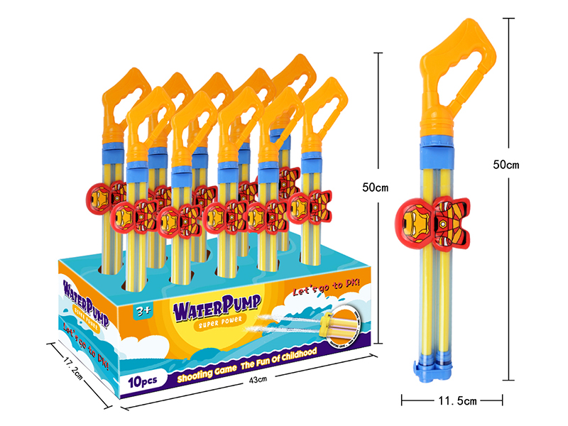 10Pcs Iron Man Water Cannon Toy