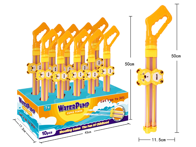 10Pcs Bear Water Cannon Toy