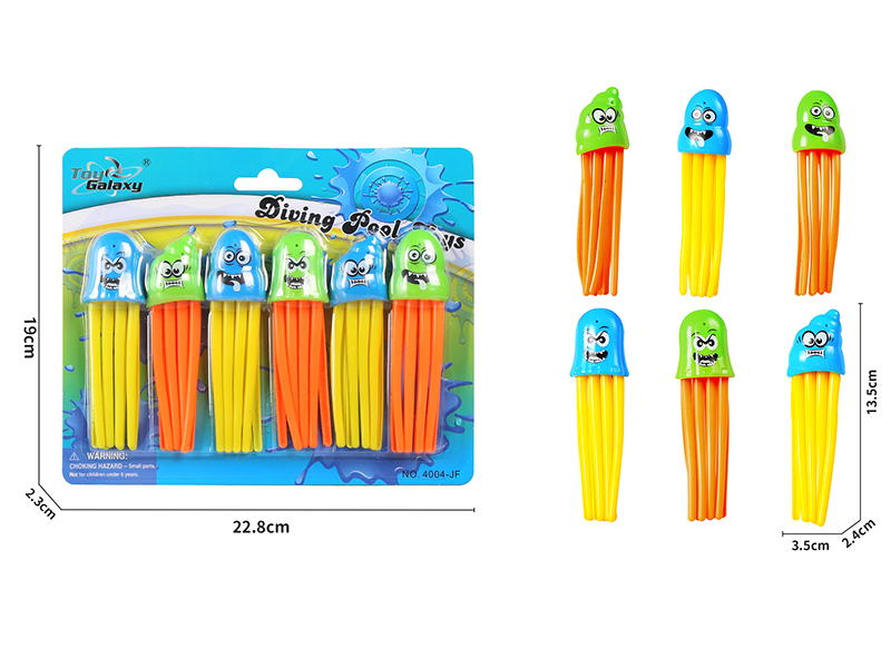 Diving Jellyfish 6pcs