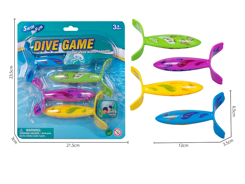 Rotating Torpedo Diving Toys