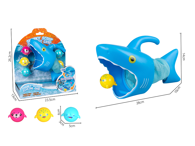 Shark Scoop Net Diving Game