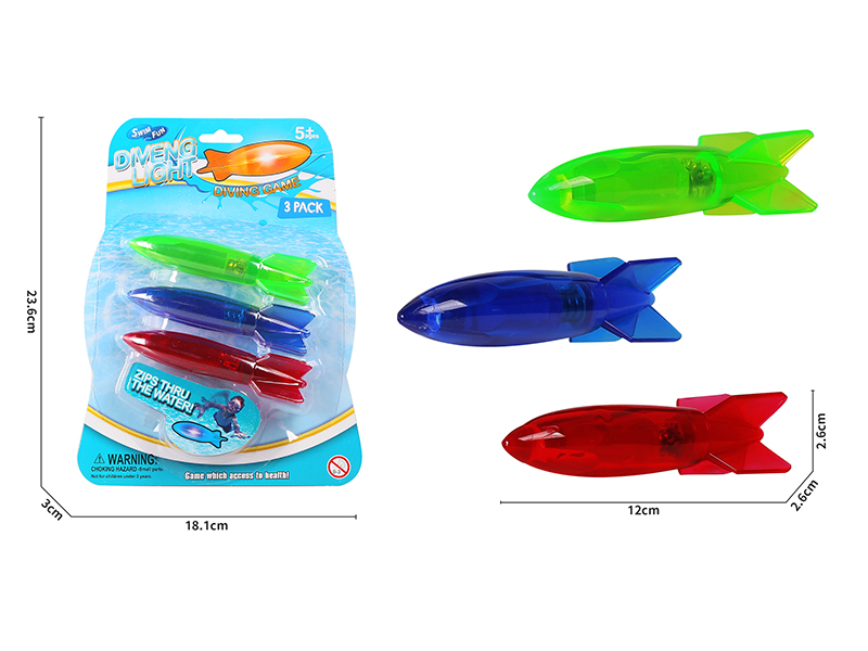 Diving Torpedo(With Light)