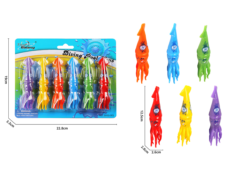 Diving Squid Toys
