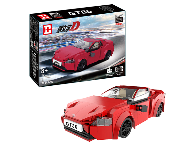 303PCS Gt86 Sports Car Building Blocks (Remote Control And App Version)