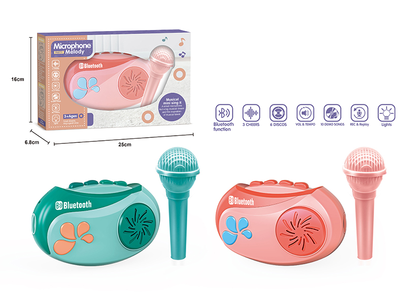 Musical Walkman + Microphone(With Bluetooth)