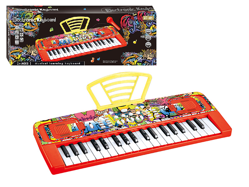 37 Key Multifunctional Electronic Organ With Microphone