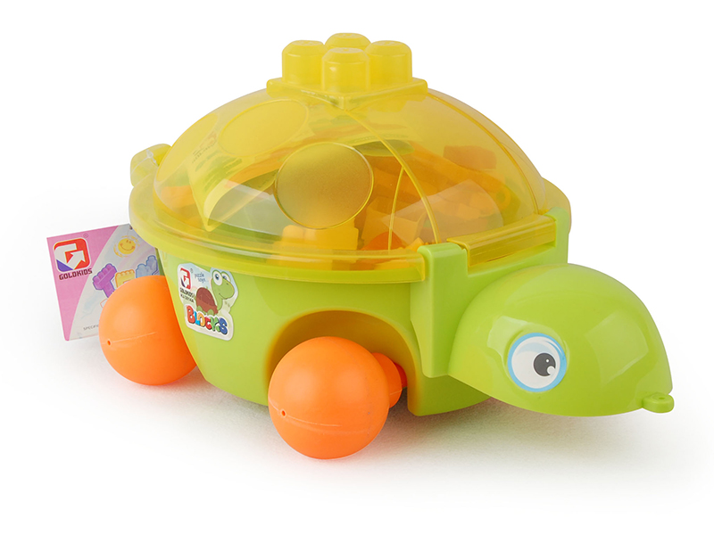 39PCS Cartoon Turtle Building Blocks