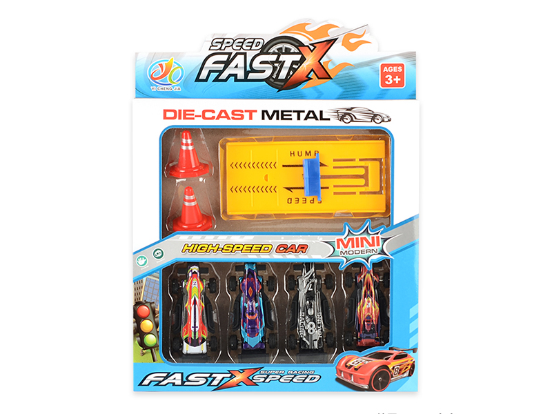 Light Alloy Equation Car + Launcher