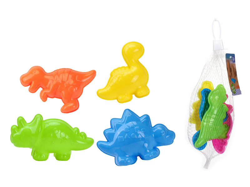 4Pcs Dinosaur Beach Toys