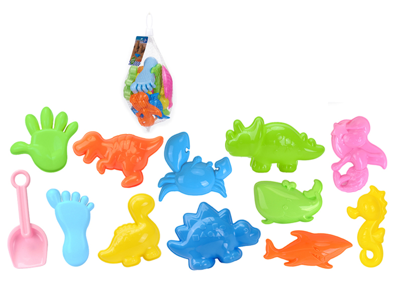 12Pcs Ocean Animals Dinosaur Beach Toys